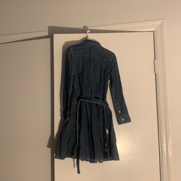 Ralph Lauren denim dress for girls size 6 - Picture 2 of 2